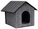 Pet Life 'Collapsi-Pad' Folding Lightweight Travel Pet House with inner Mat