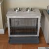 38 Inch Heavy-Duty Dog Crate Furniture