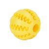 Dog Squeaky Ball Toy; Pet Chew Toy For Dog; Tooth Cleaning Ball Bite Resistant Pet Supplies