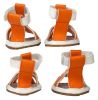 Buckle-Supportive Pvc Waterproof Pet Sandals Shoes - Set Of 4